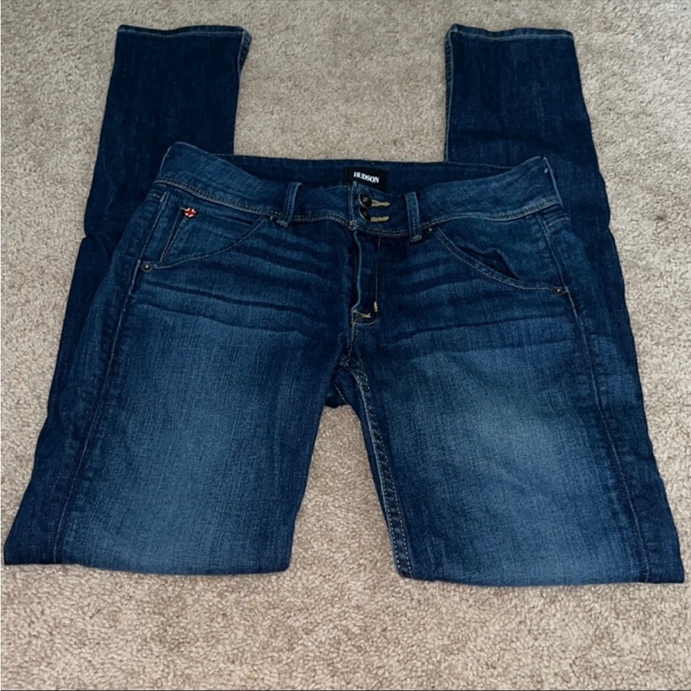 Hudson stretch skinny jeans